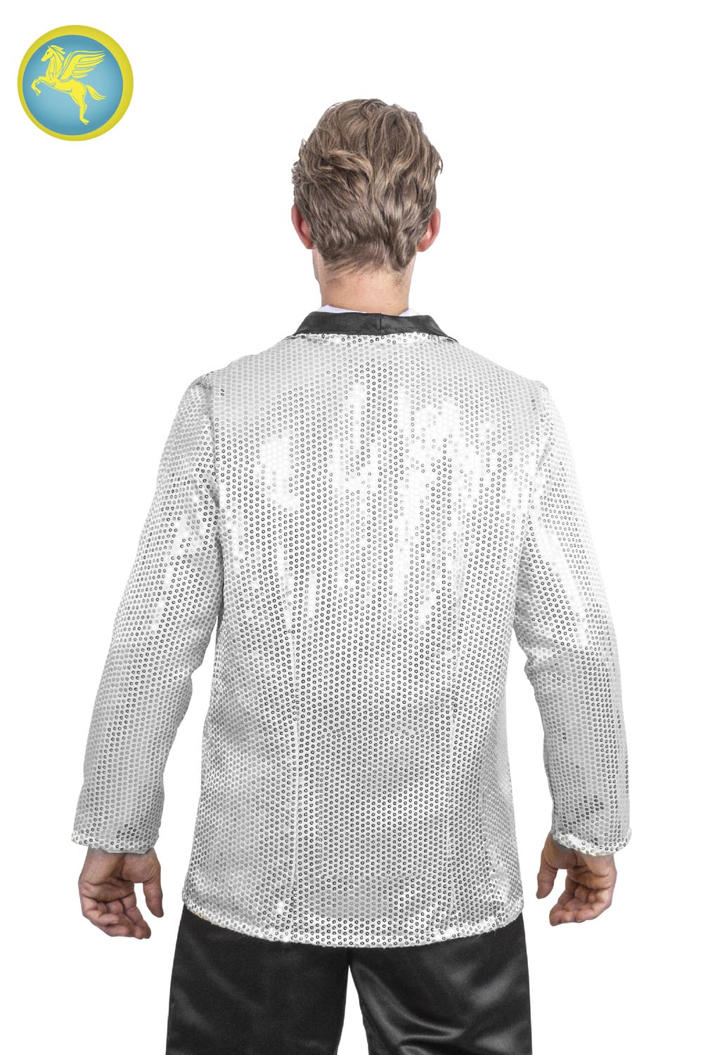 GIACCA  PAILLETTES ARGENTO